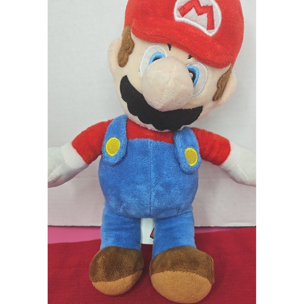 Nintendo Super Mario Bros Mario Plush Doll‎ 10 Inch 2018 - Picture 3 of 9